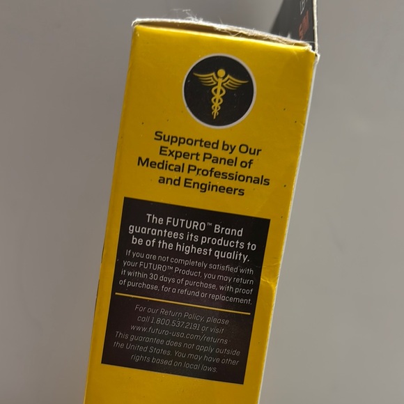 3M Futuro Wrist Left Brace for Compression and Support in Black - Picture 8 of 14